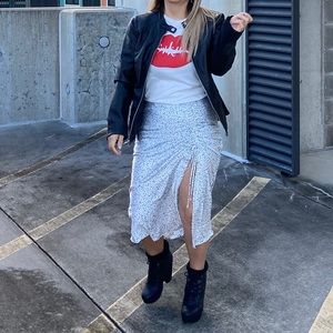 Forever 21 White and Black Dots